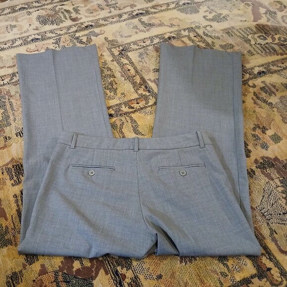 THEORY Wool Wide Leg Dress Trousers Size 8 - EUC - Picture 9 of 13